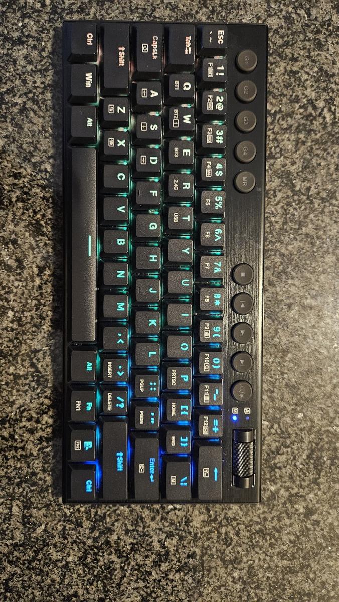 Keyboards Redragon K Noctis Pro Rgb Wireless Gaming Keyboard Black For Sale In